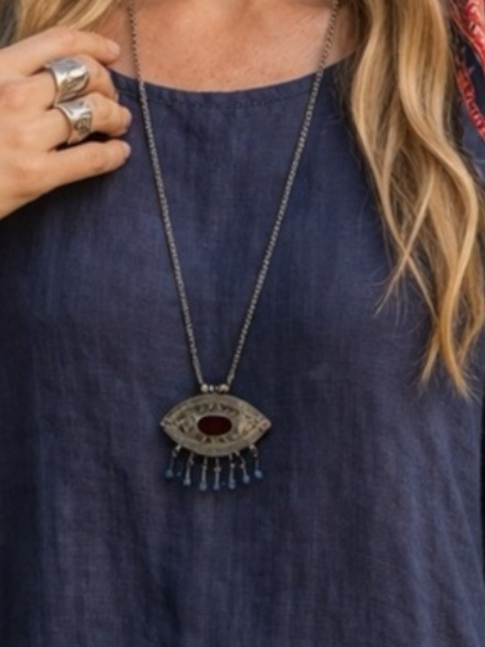 Silver Pendant Necklace